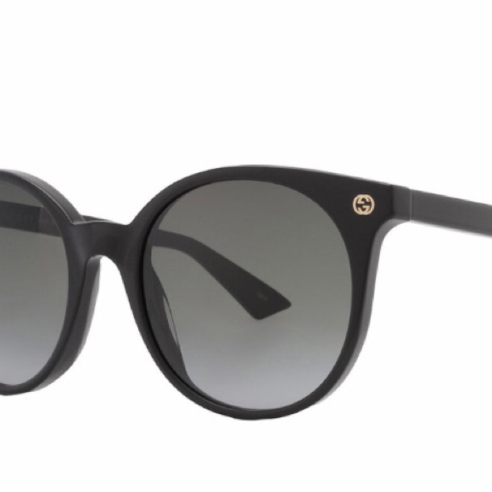 NEW Gucci Black Cat Eye Sunglasses, comes with Gucci shipping bag - Picture 10 of 13
